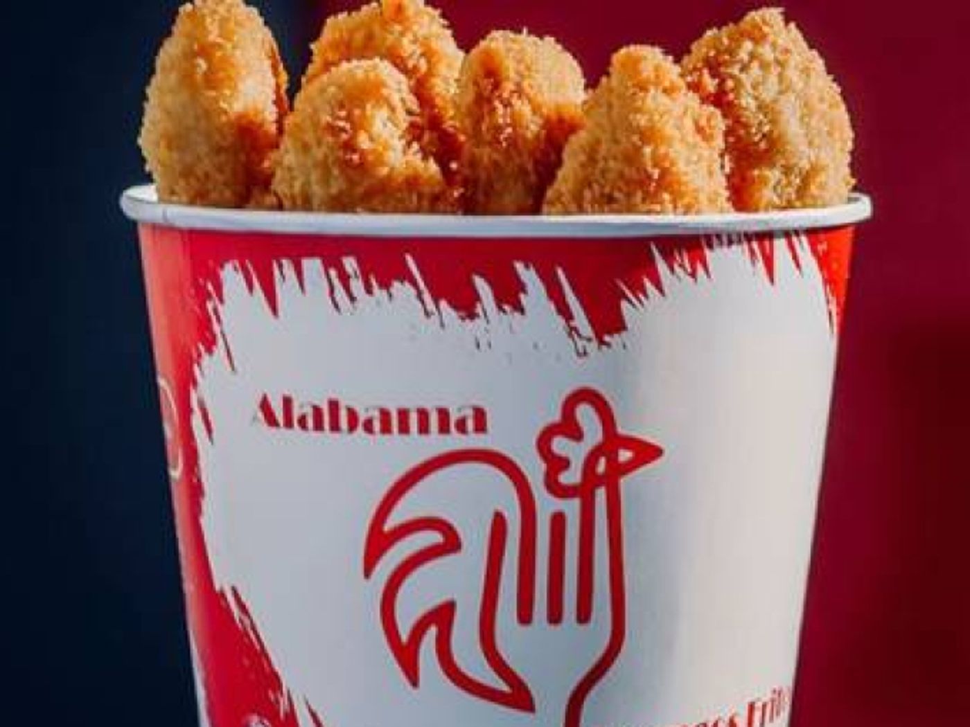 Balde de frango frito Alabama